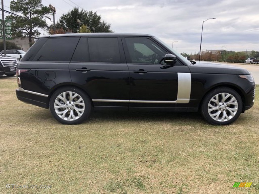 Santorini Black Metallic 2021 Land Rover Range Rover Westminster Exterior Photo #140420358