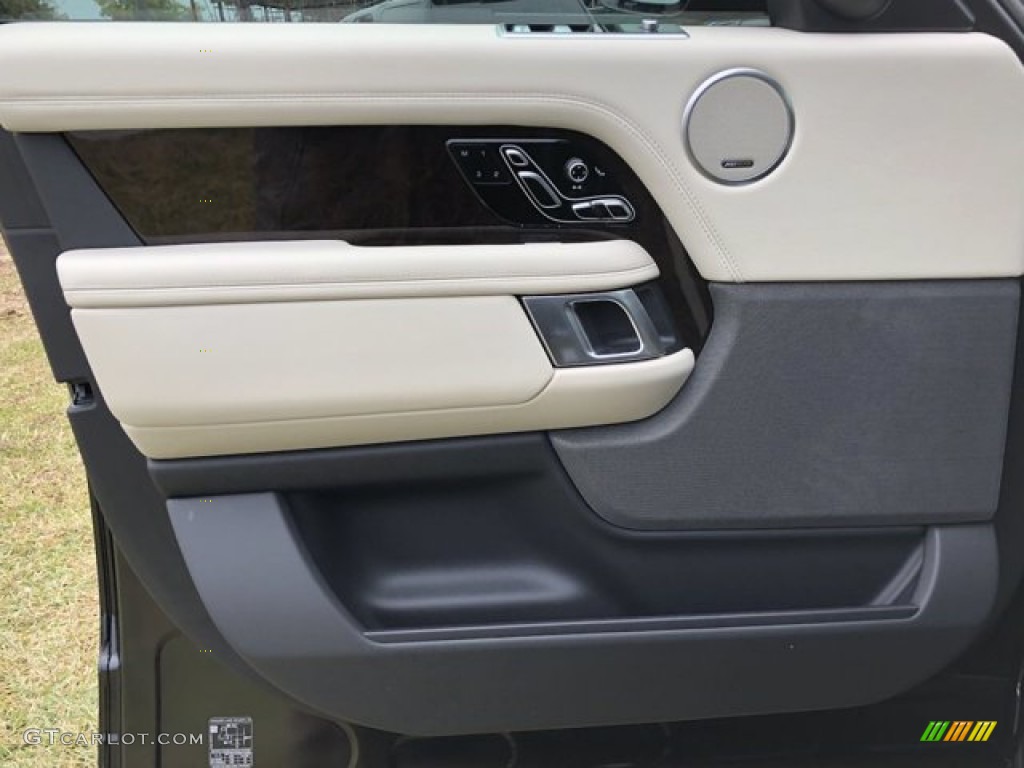 2021 Land Rover Range Rover Westminster Ebony Door Panel Photo #140420463