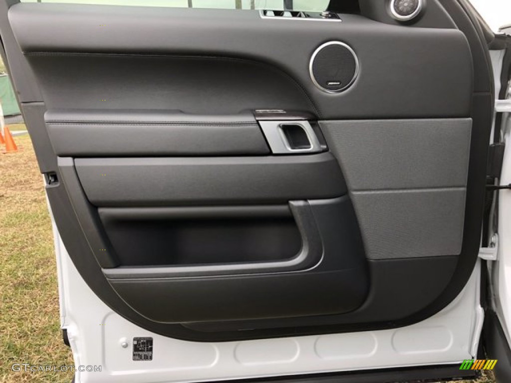 2021 Land Rover Range Rover Sport SE Ebony Door Panel Photo #140420520