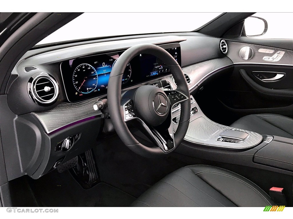 2021 E 450 4Matic Sedan - Graphite Gray Metallic / Black photo #4