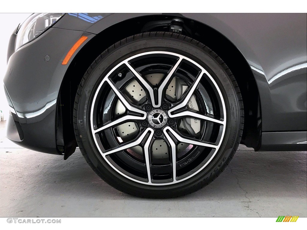 2021 E 450 4Matic Sedan - Graphite Gray Metallic / Black photo #9