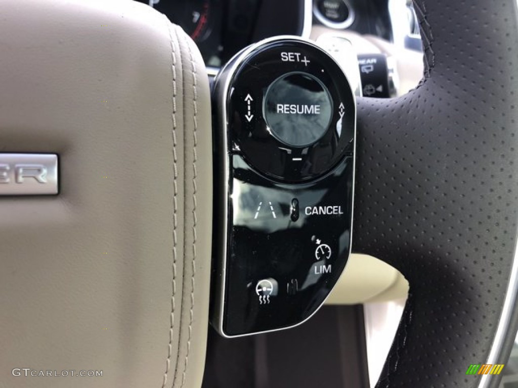 2021 Land Rover Range Rover Sport HSE Silver Edition Almond/Espresso Steering Wheel Photo #140421189