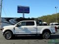 Oxford White - F250 Super Duty Lariat Crew Cab 4x4 Photo No. 2