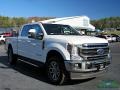 Oxford White - F250 Super Duty Lariat Crew Cab 4x4 Photo No. 7