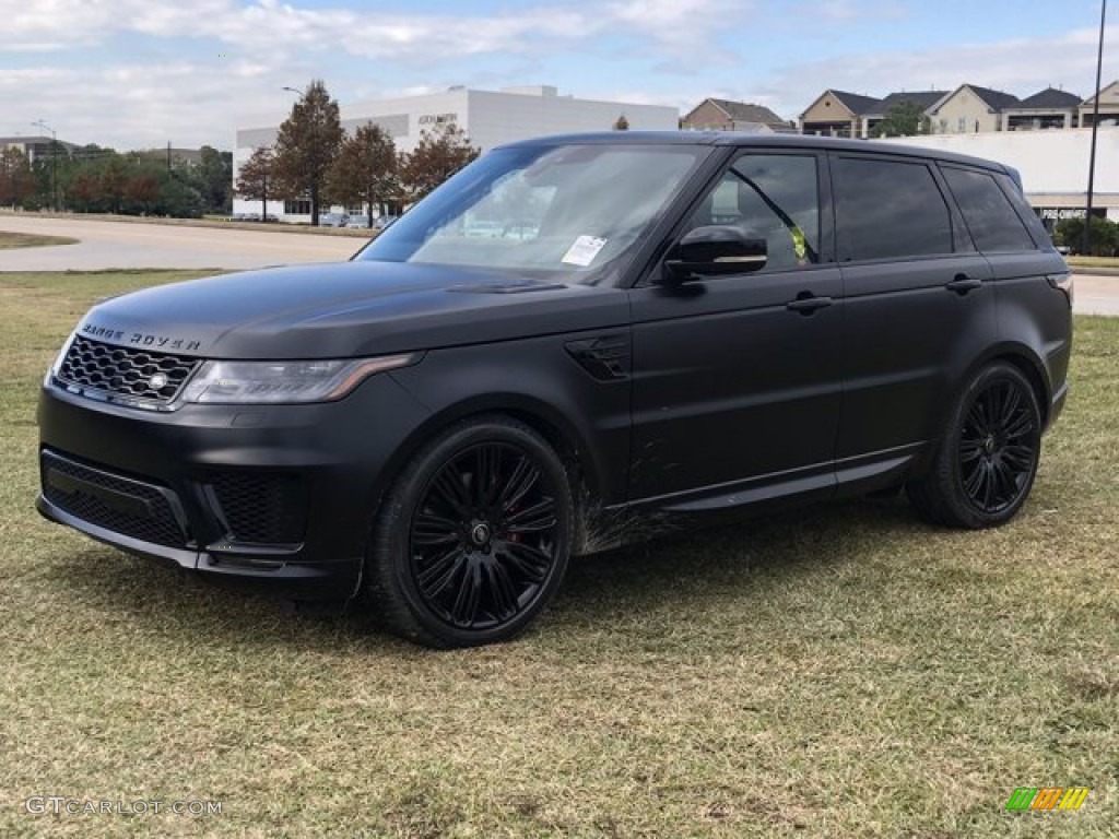 2021 Range Rover Sport HSE Dynamic - SVO Premium Palette Black / Ebony photo #2