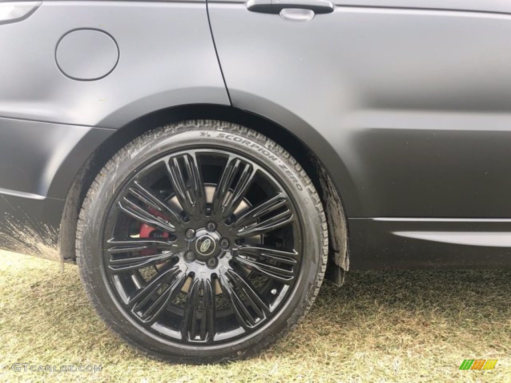 2021 Range Rover Sport HSE Dynamic - SVO Premium Palette Black / Ebony photo #12