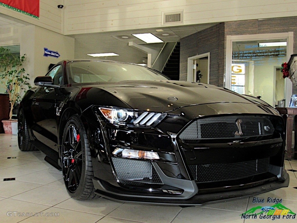 2020 Mustang Shelby GT500 - Shadow Black / GT500 Ebony/Smoke Gray Stitch photo #1