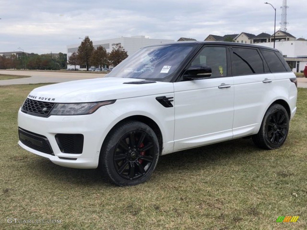 Fuji White 2021 Land Rover Range Rover Sport HST Exterior Photo #140422356