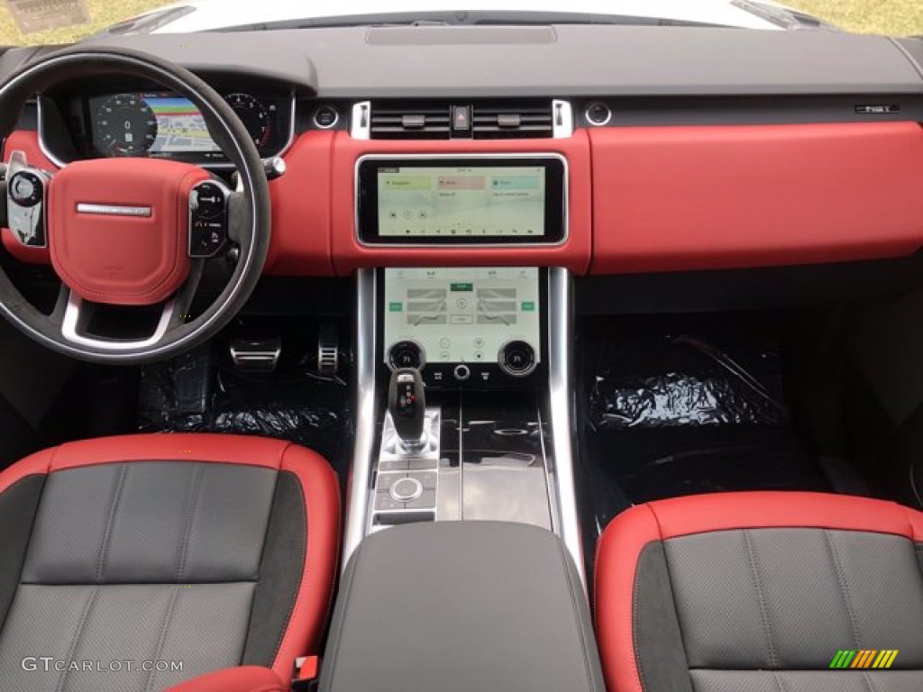 2021 Land Rover Range Rover Sport HST Pimento/Ebony Dashboard Photo #140422413
