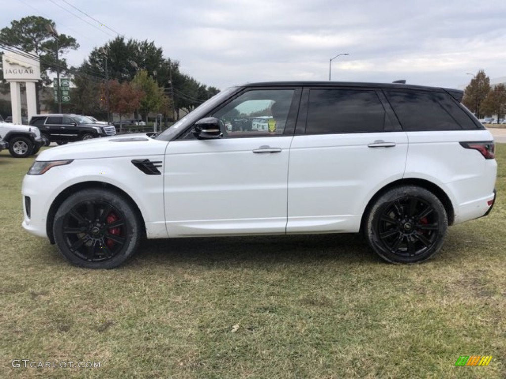 Fuji White 2021 Land Rover Range Rover Sport HST Exterior Photo #140422449