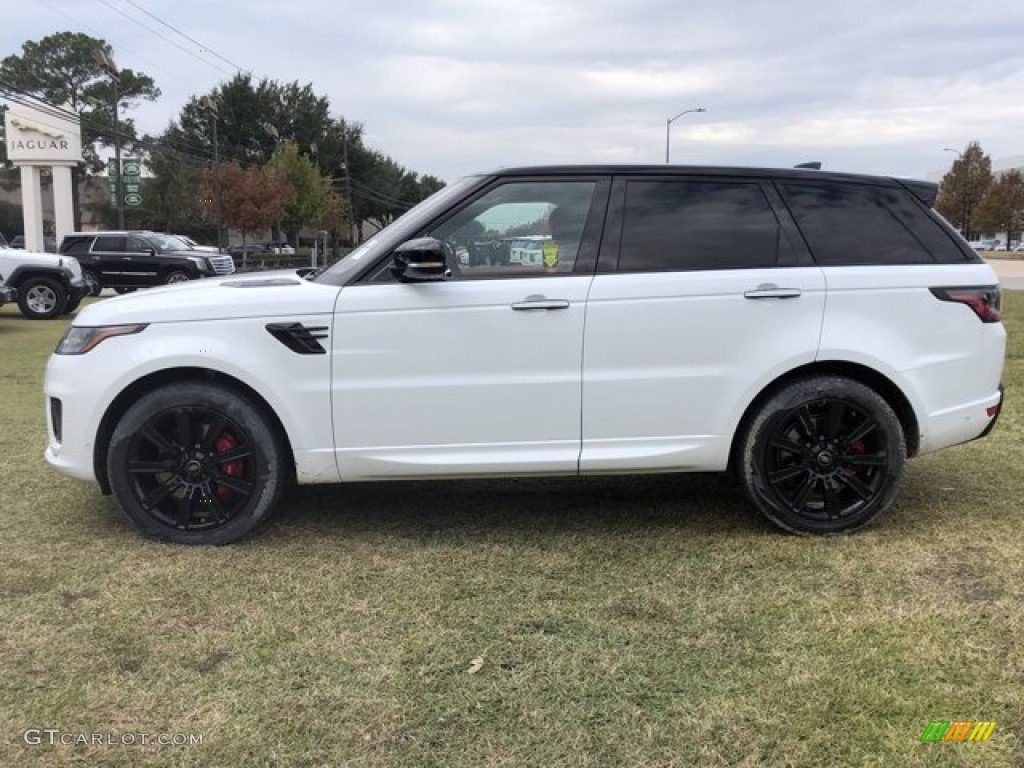 2021 Range Rover Sport HST - Fuji White / Pimento/Ebony photo #7