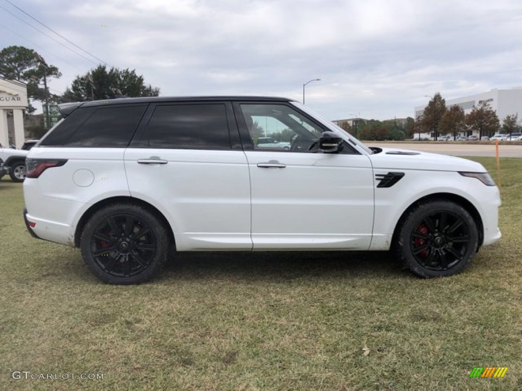 2021 Range Rover Sport HST - Fuji White / Pimento/Ebony photo #8