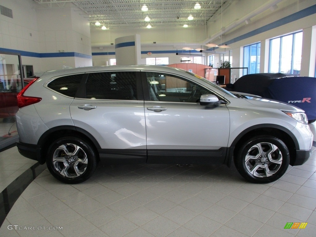 2018 CR-V EX-L AWD - Lunar Silver Metallic / Gray photo #4