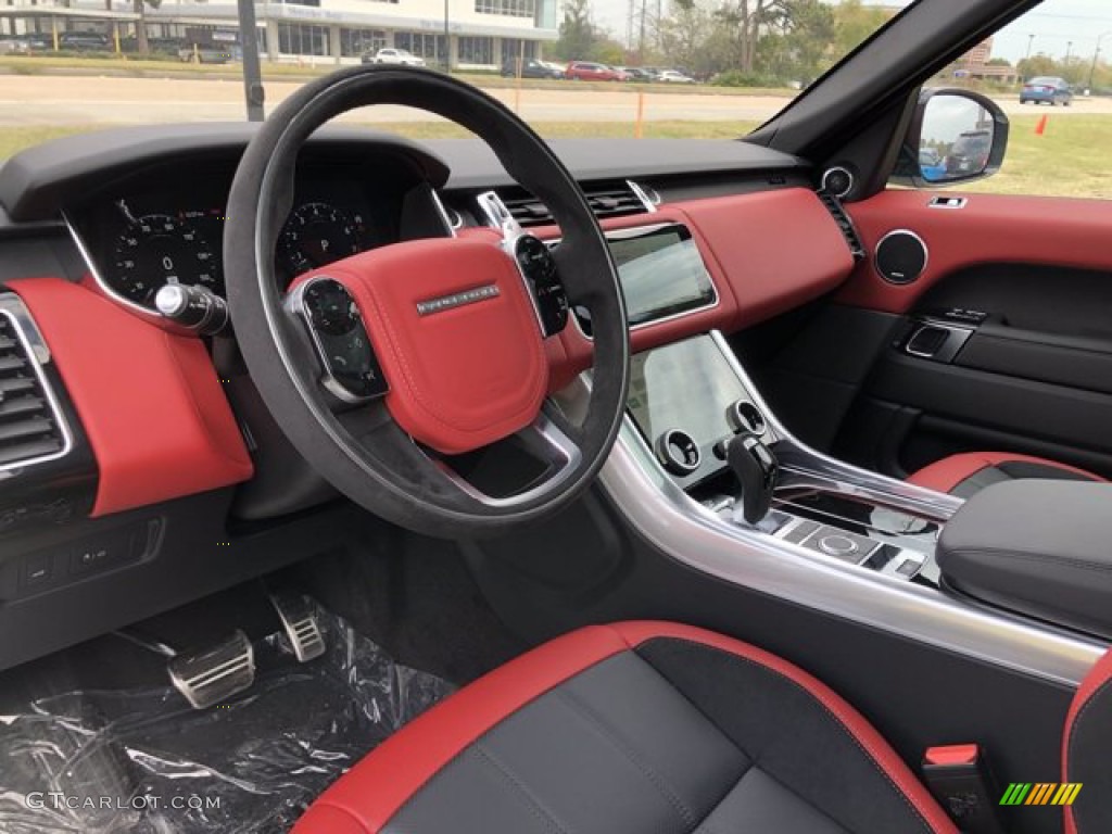 Pimento/Ebony Interior 2021 Land Rover Range Rover Sport HST Photo #140422614