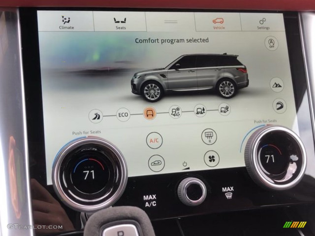 2021 Land Rover Range Rover Sport HST Controls Photo #140422806
