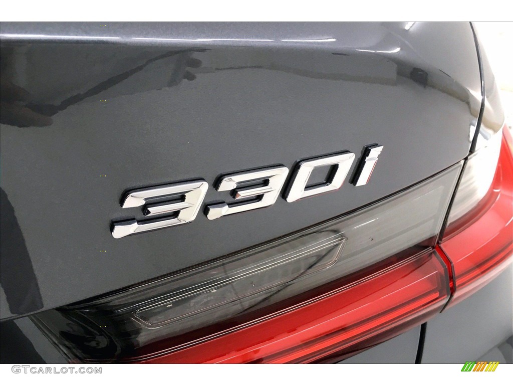2020 3 Series 330i Sedan - Mineral Grey Metallic / Black photo #7