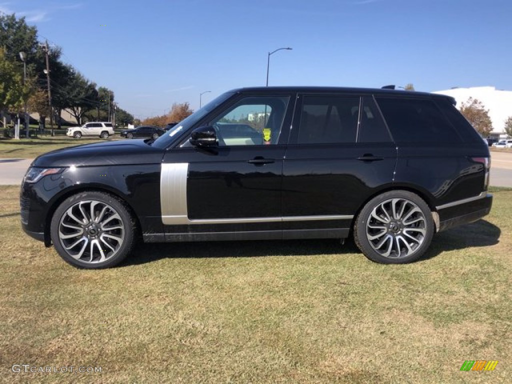 Santorini Black Metallic 2021 Land Rover Range Rover P525 Westminster Exterior Photo #140423295