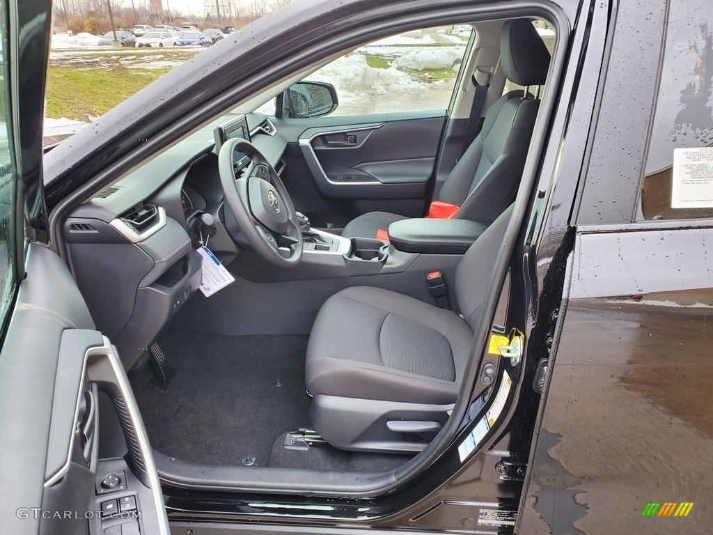 2021 RAV4 LE AWD - Midnight Black Metallic / Black photo #2