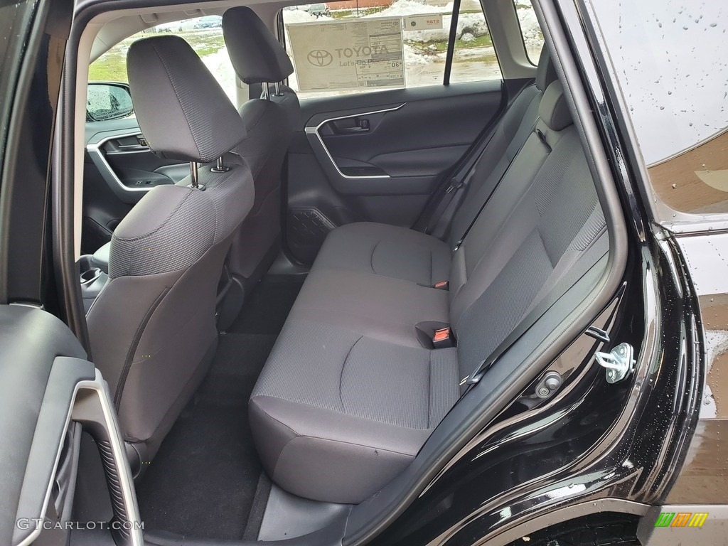 2021 RAV4 LE AWD - Midnight Black Metallic / Black photo #3
