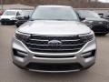 2021 Iconic Silver Metallic Ford Explorer XLT 4WD  photo #4