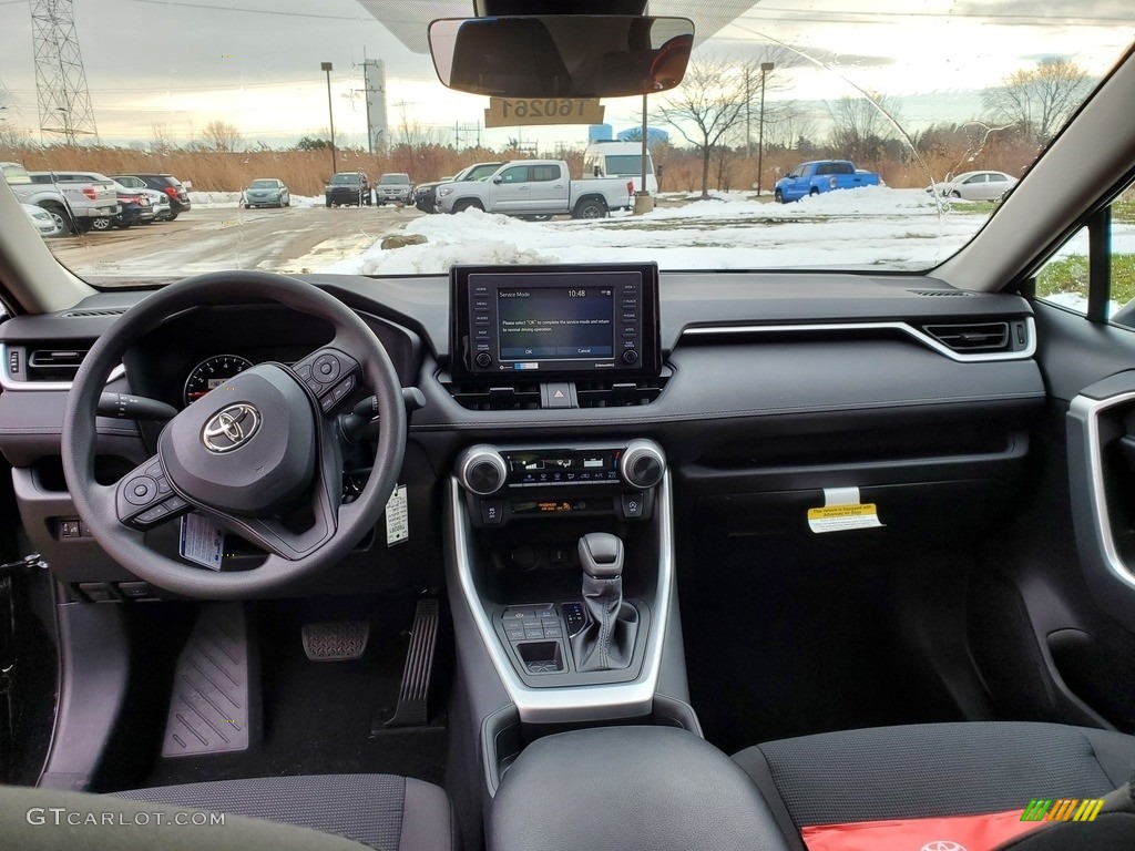 2021 RAV4 LE AWD - Midnight Black Metallic / Black photo #4