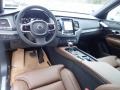 Maroon Brown/Charcoal Interior Photo for 2021 Volvo XC90 #140424264
