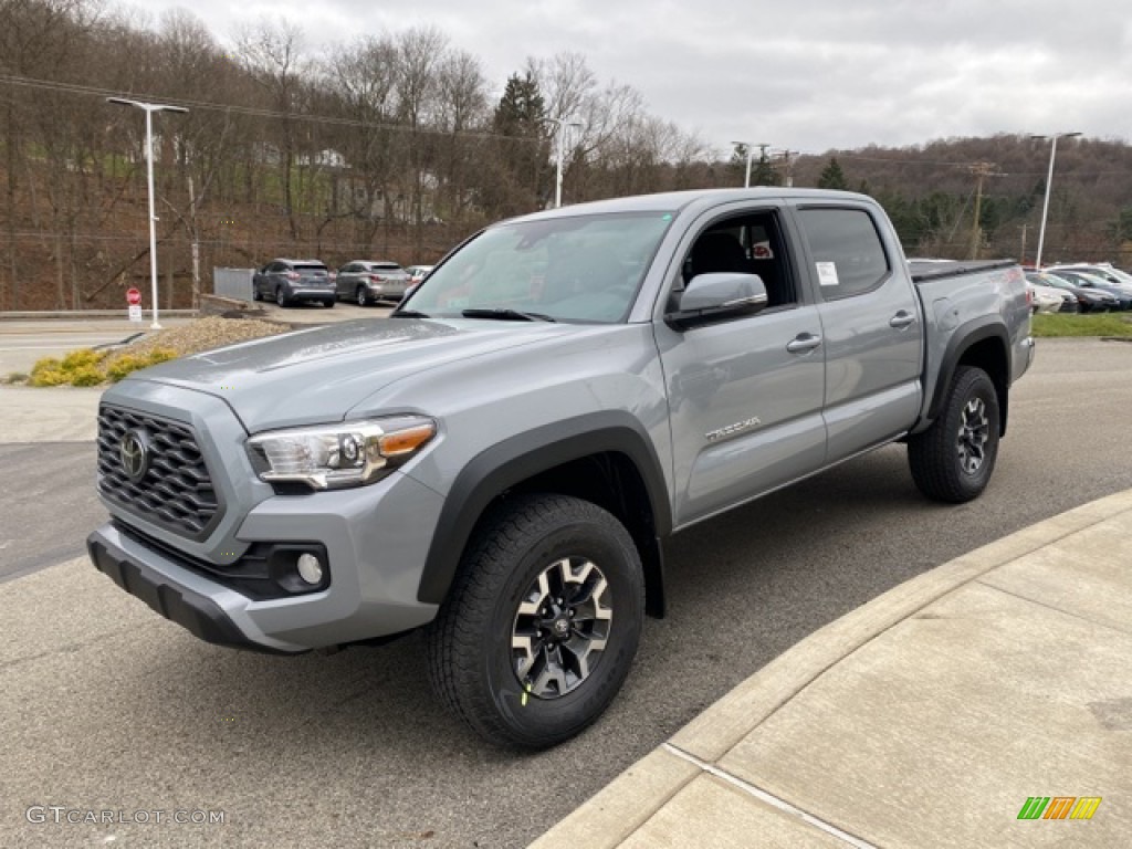 2021 Tacoma TRD Off Road Double Cab 4x4 - Cement / TRD Cement/Black photo #13