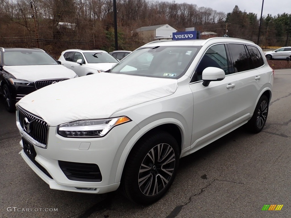 2021 XC90 T6 AWD Momentum - Ice White / Charcoal photo #5