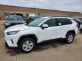 Front 3/4 View of 2021 RAV4 XLE AWD
