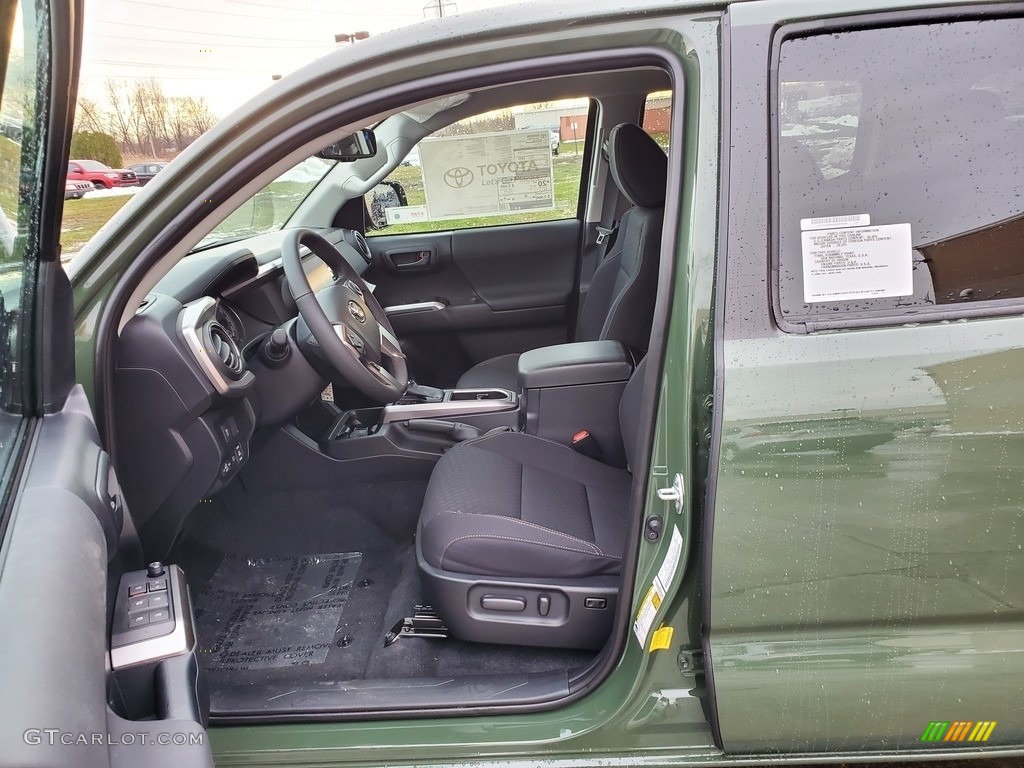 2021 Tacoma SR5 Double Cab 4x4 - Army Green / Black photo #2