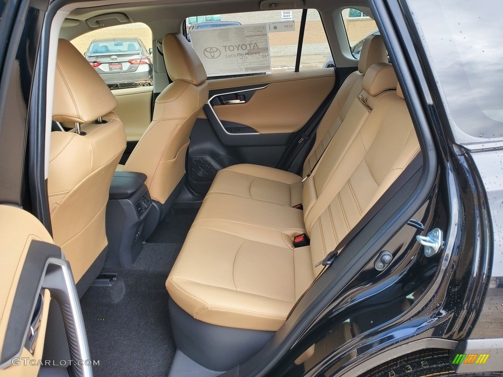 2021 RAV4 Limited AWD Hybrid - Midnight Black Metallic / Nutmeg photo #3