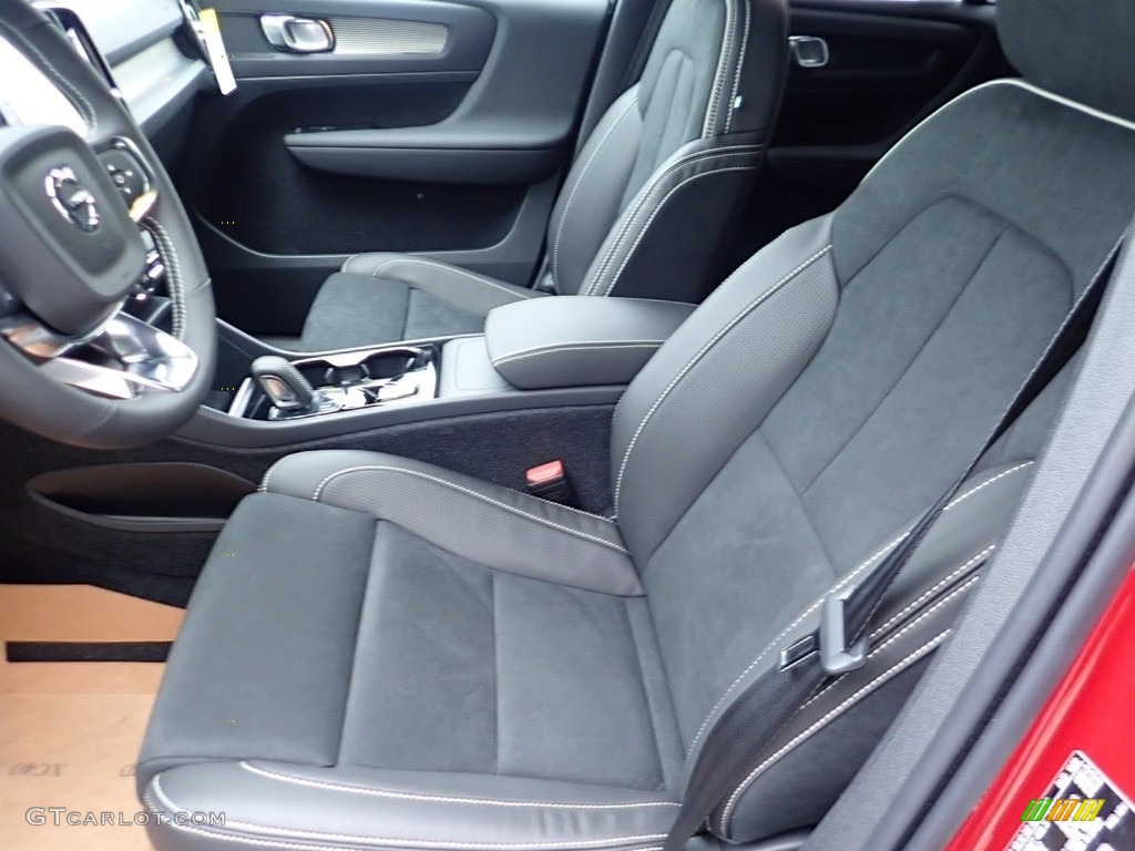Charcoal Interior 2021 Volvo XC40 T5 R-Design AWD Photo #140425731