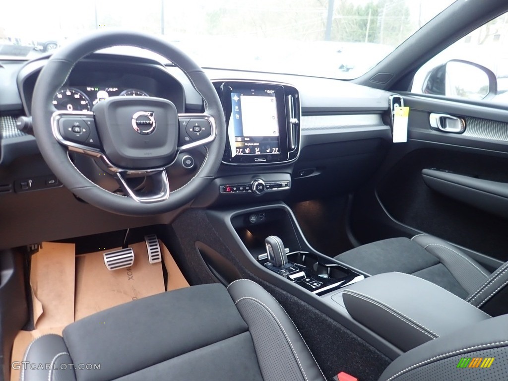 Charcoal Interior 2021 Volvo XC40 T5 R-Design AWD Photo #140425779
