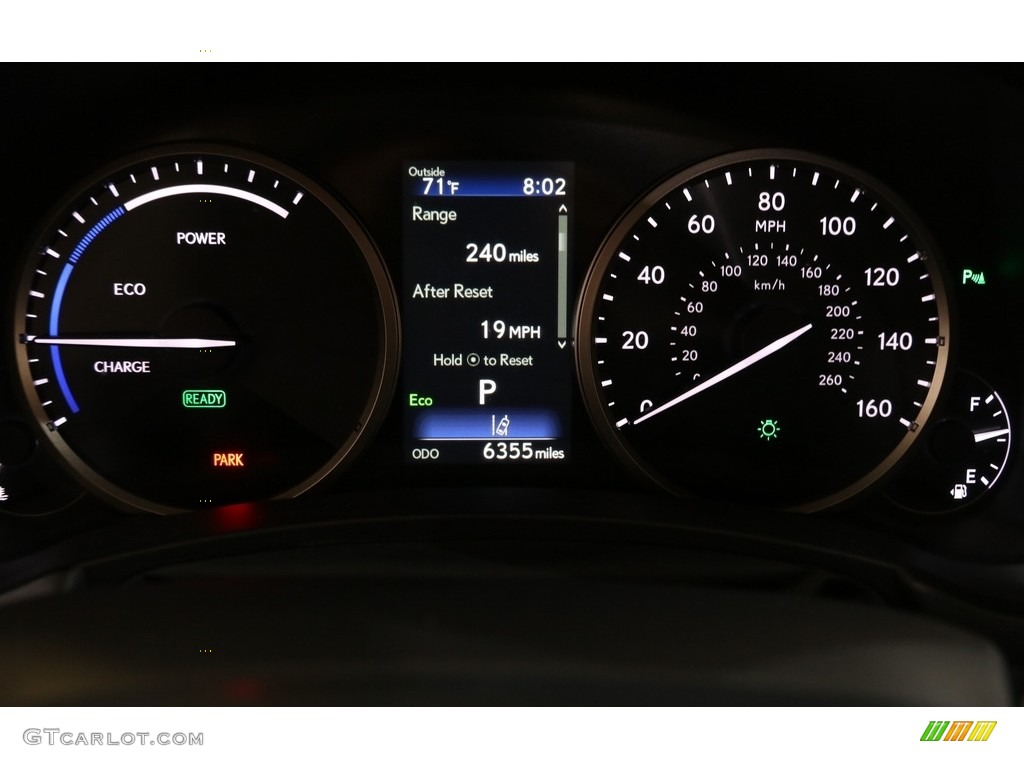 2020 Lexus NX 300h AWD Gauges Photo #140425940