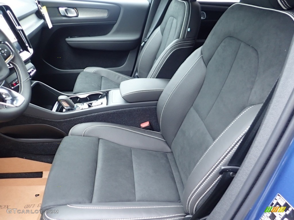 2021 XC40 T5 R-Design AWD - Bursting Blue Metallic / Charcoal photo #7