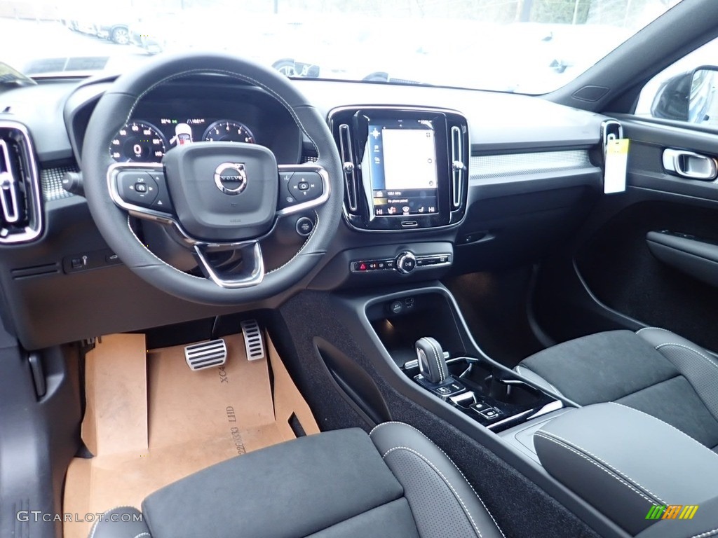 2021 XC40 T5 R-Design AWD - Bursting Blue Metallic / Charcoal photo #9