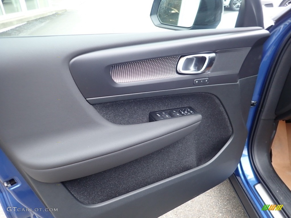 2021 XC40 T5 R-Design AWD - Bursting Blue Metallic / Charcoal photo #10