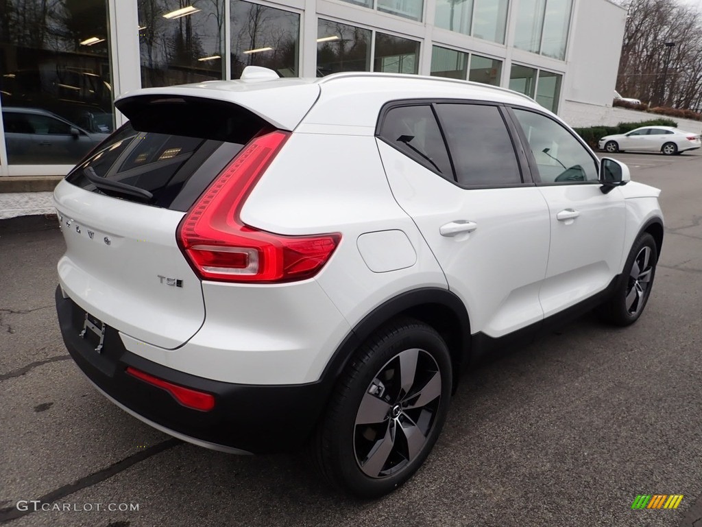 2021 XC40 T5 Momentum AWD - Crystal White Metallic / Blond/Charcoal photo #2