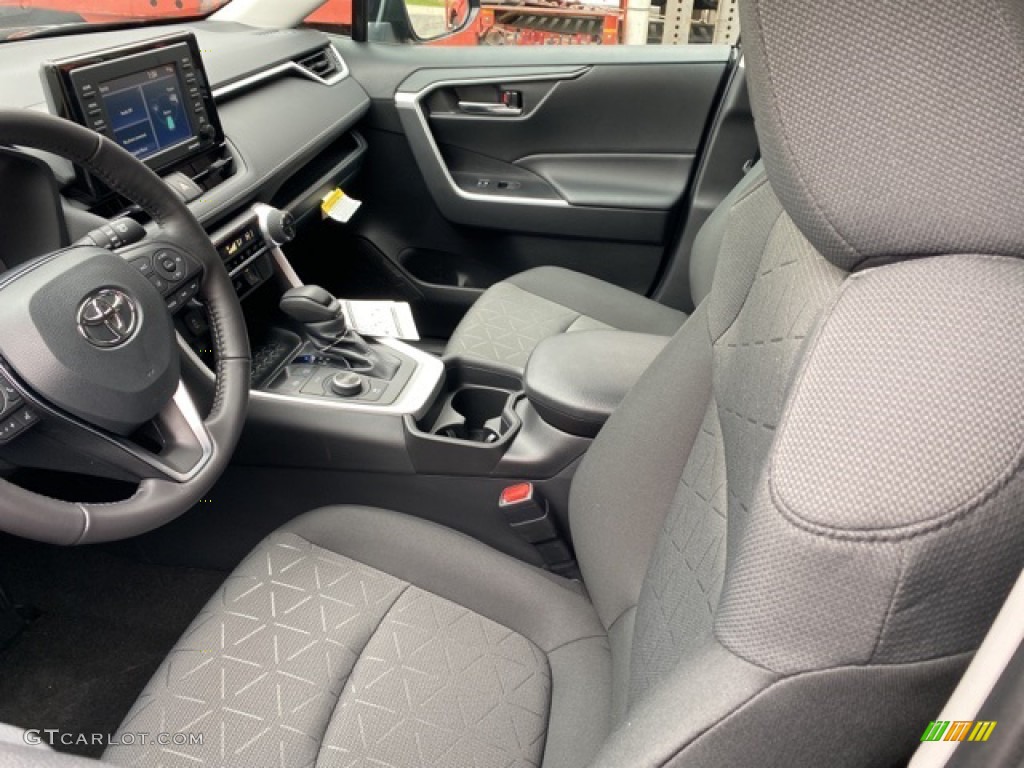 2021 RAV4 XLE AWD Hybrid - Midnight Black Metallic / Black photo #4