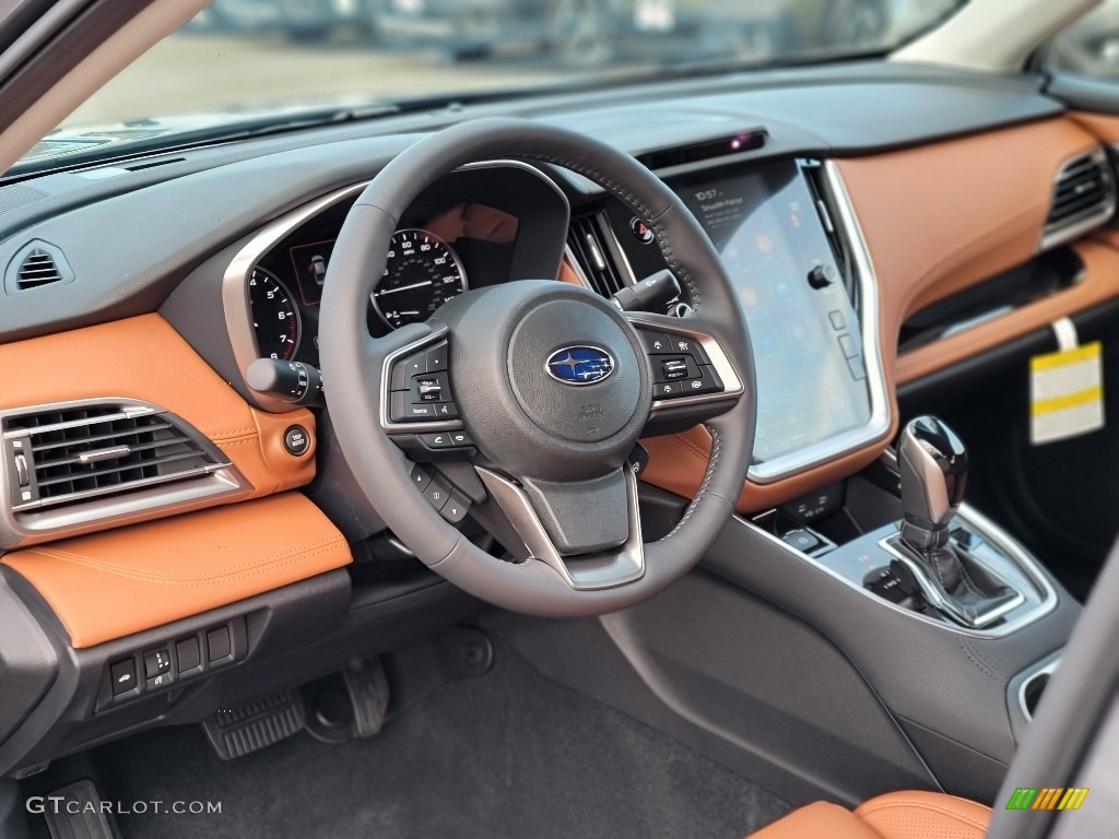 Tan Interior 2021 Subaru Legacy Touring XT Photo #140426466