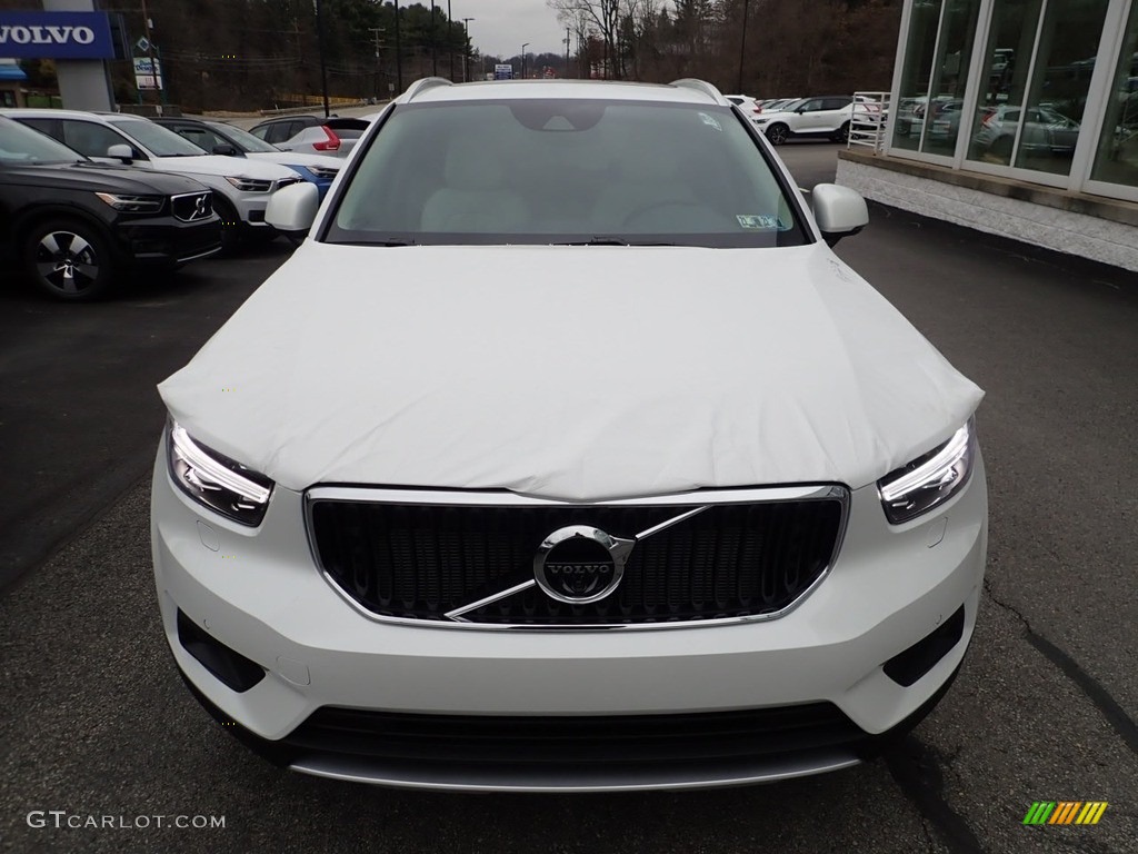 2021 XC40 T5 Momentum AWD - Crystal White Metallic / Blond/Charcoal photo #6
