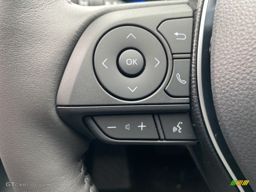 2021 RAV4 XLE AWD Hybrid - Midnight Black Metallic / Black photo #6