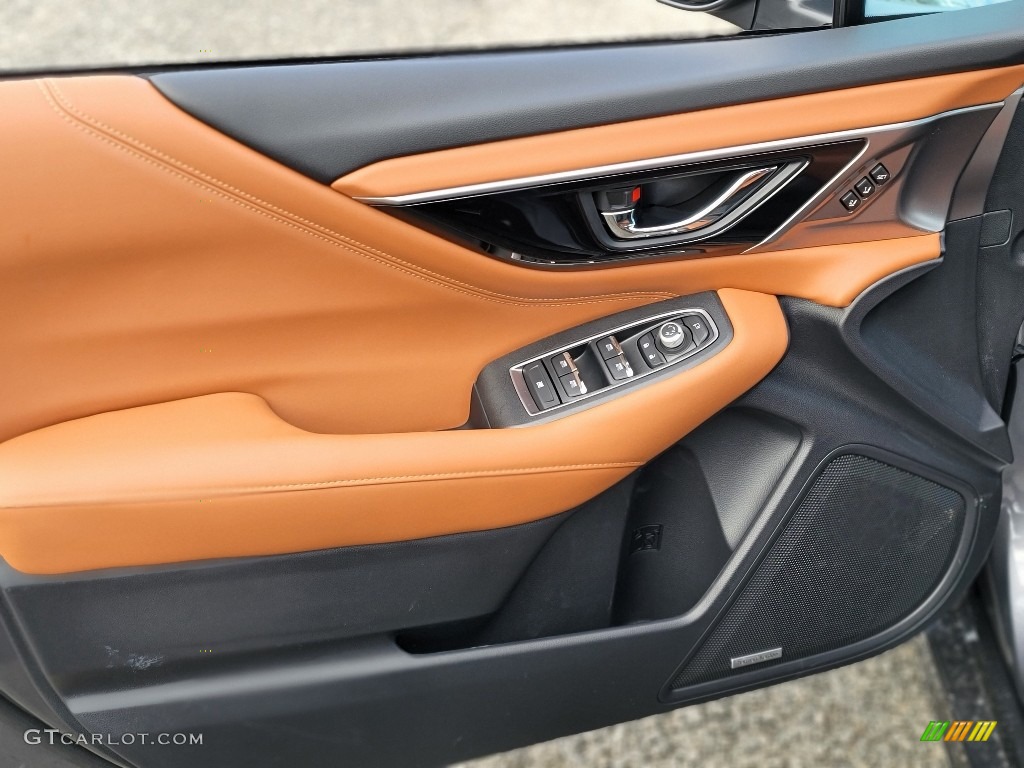 2021 Subaru Legacy Touring XT Tan Door Panel Photo #140426493