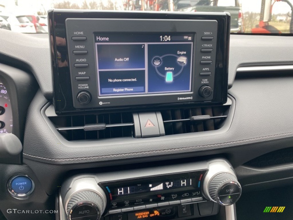 2021 RAV4 XLE AWD Hybrid - Midnight Black Metallic / Black photo #8