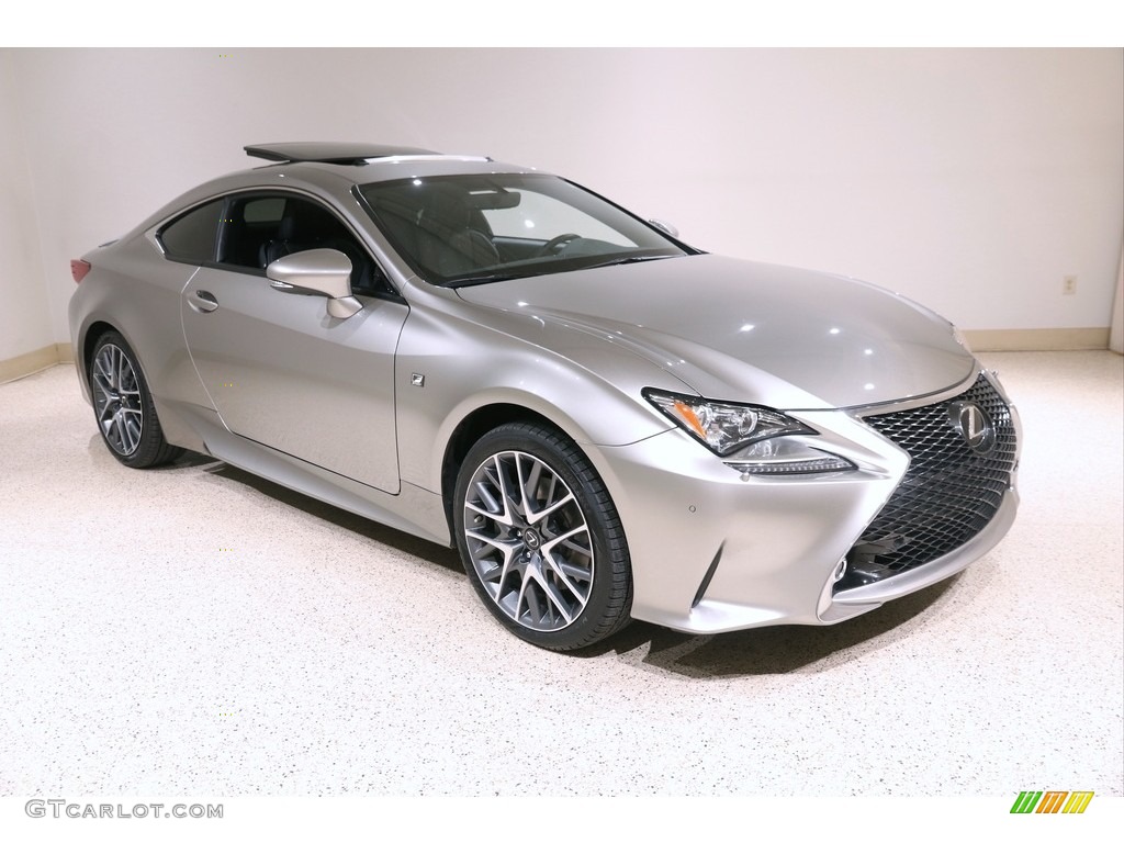 Atomic Silver 2016 Lexus RC 300 F Sport AWD Coupe Exterior Photo #140426556