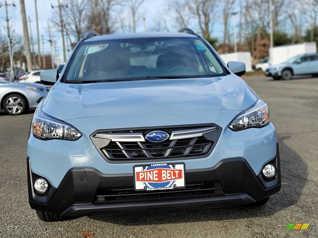 2021 Crosstrek Premium - Cool Gray Khaki / Black photo #2