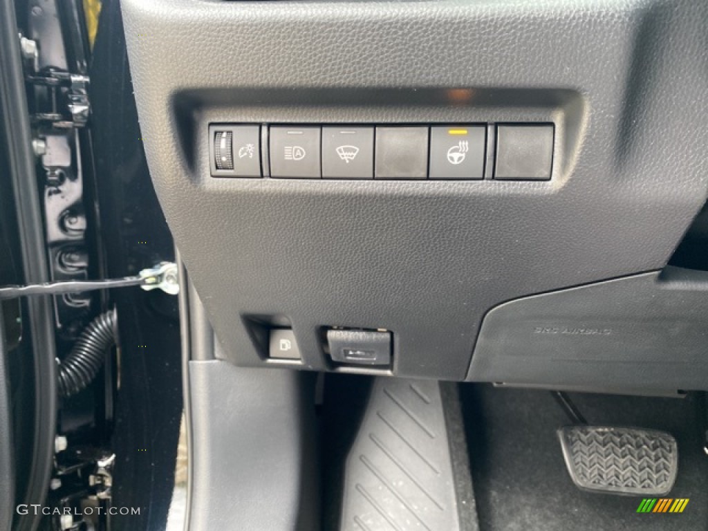 2021 RAV4 XLE AWD Hybrid - Midnight Black Metallic / Black photo #17