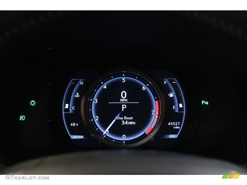 2016 Lexus RC 300 F Sport AWD Coupe Gauges Photo #140426753