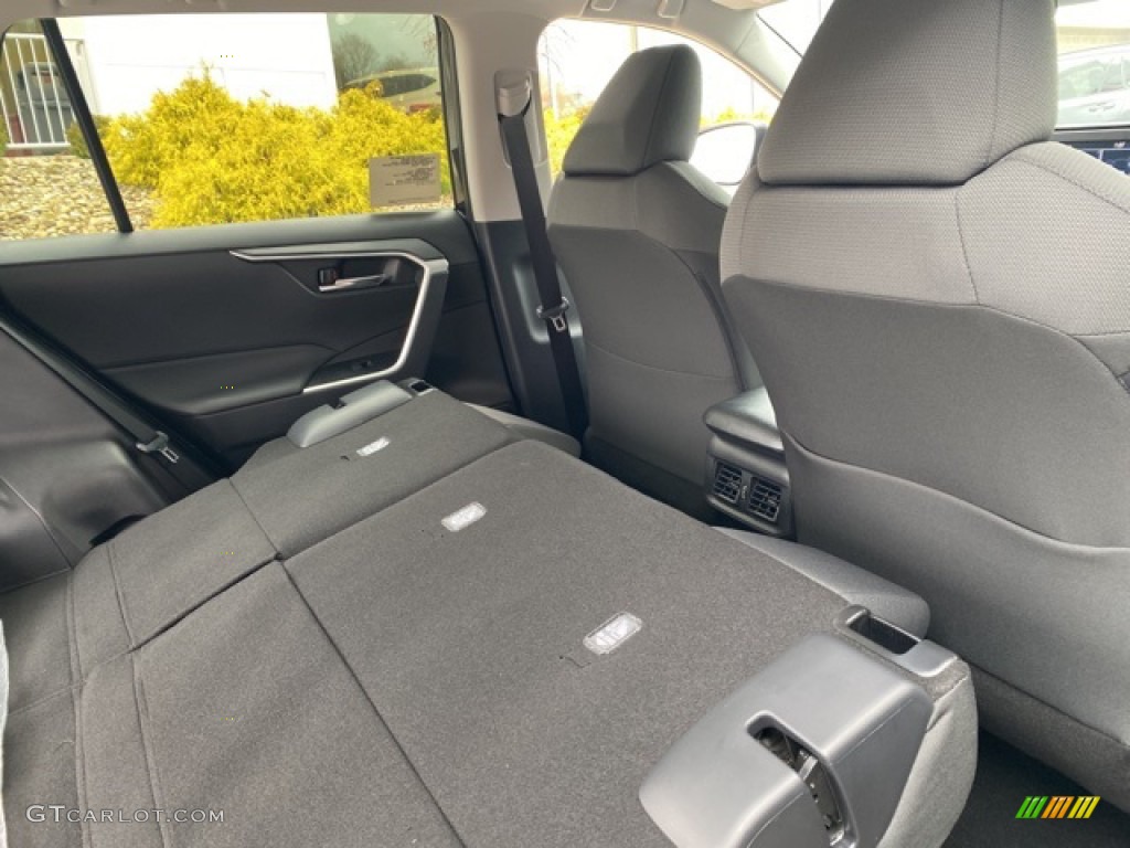 2021 RAV4 XLE AWD Hybrid - Midnight Black Metallic / Black photo #24