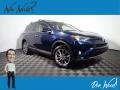 2018 Electric Storm Blue Toyota RAV4 Limited AWD Hybrid  photo #1